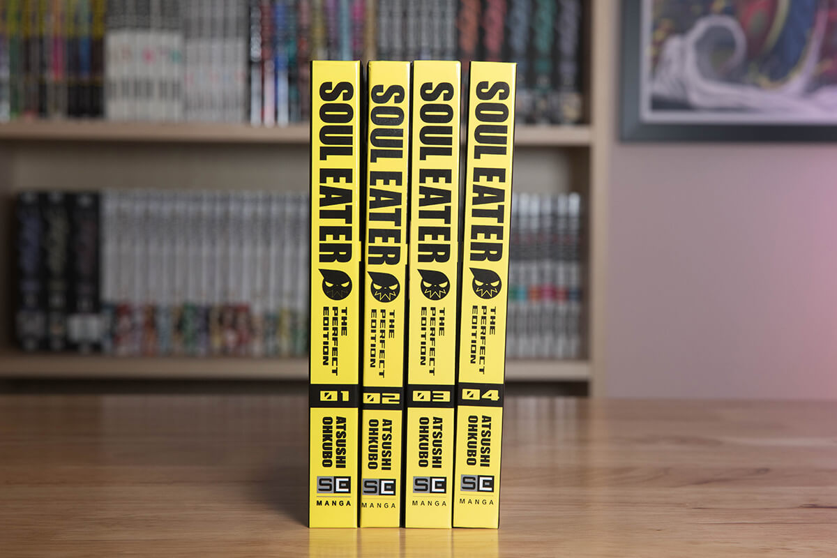 Soul Eater Perfect Editions spines.