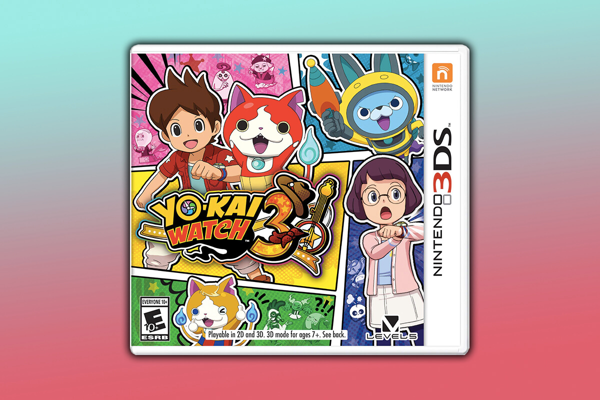 Most Expensive 3DS games - Yo-kai Watch 3 3DS