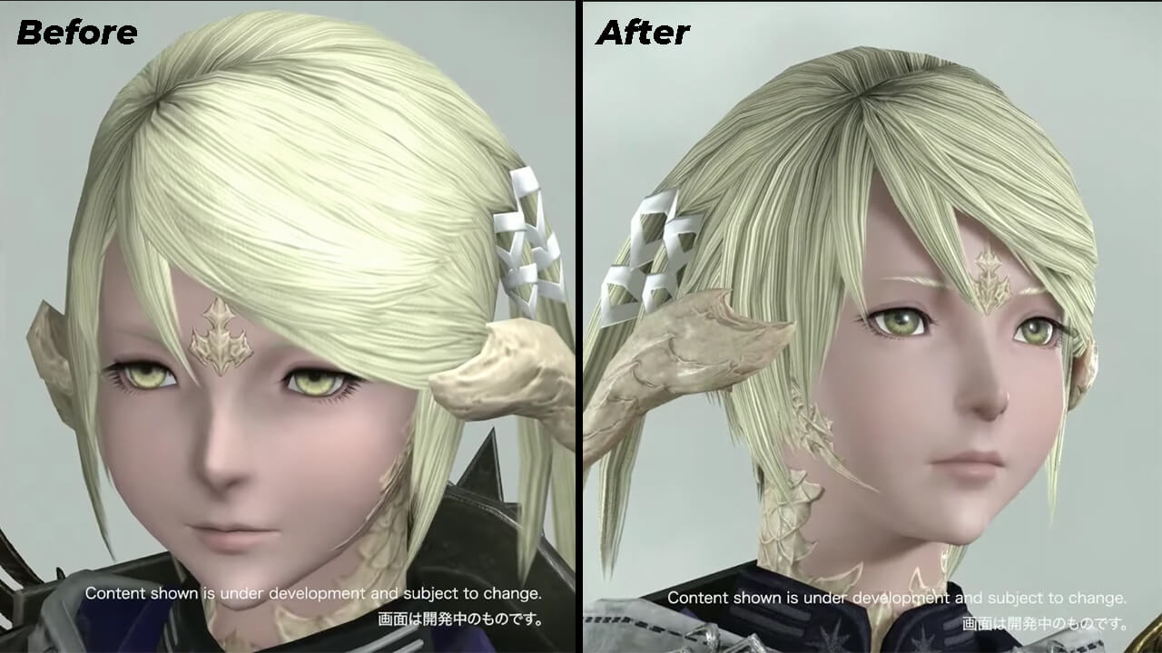 Final Fantasy XIV Character Graphics Update