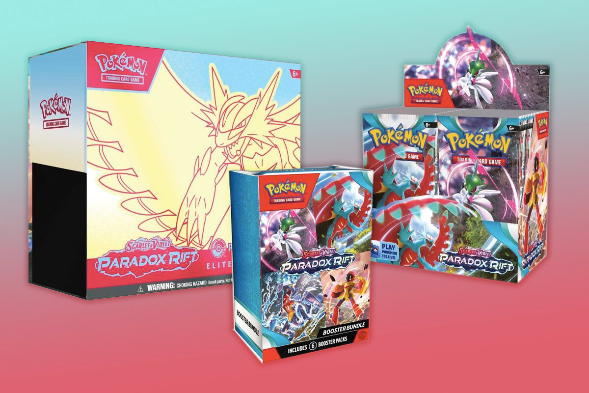 Pokémonは、新しいScarlet＆Violet Paradox Riftセットを発表します