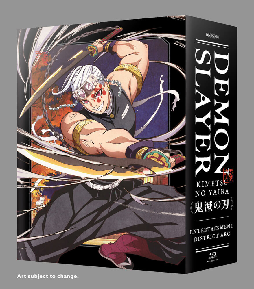 Demon Slayer Kimetsu no Yaiba Entertainment District Arc Limited Edition Blu-ray