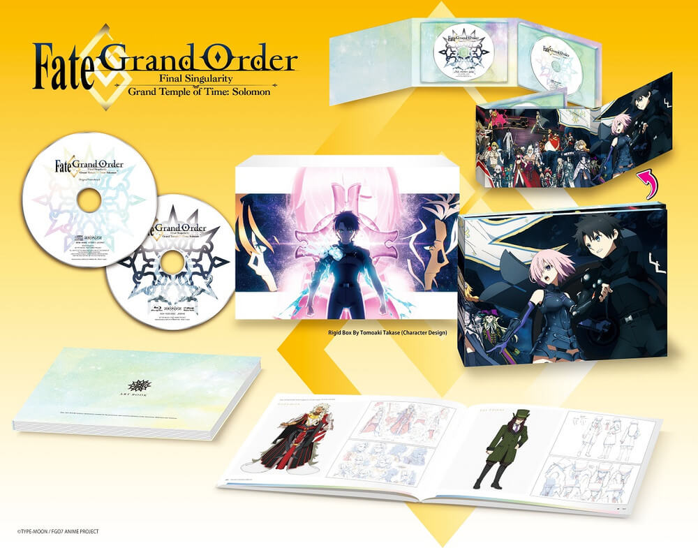 Fate/Grand Order Final Singularity Grand Temple of Time Solomon Blu-ray