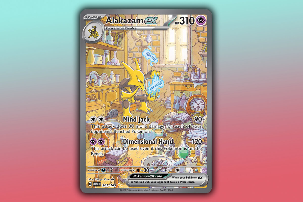 Most Valuable Pokemon 151 Cards - Alakazam ex Special Illustration