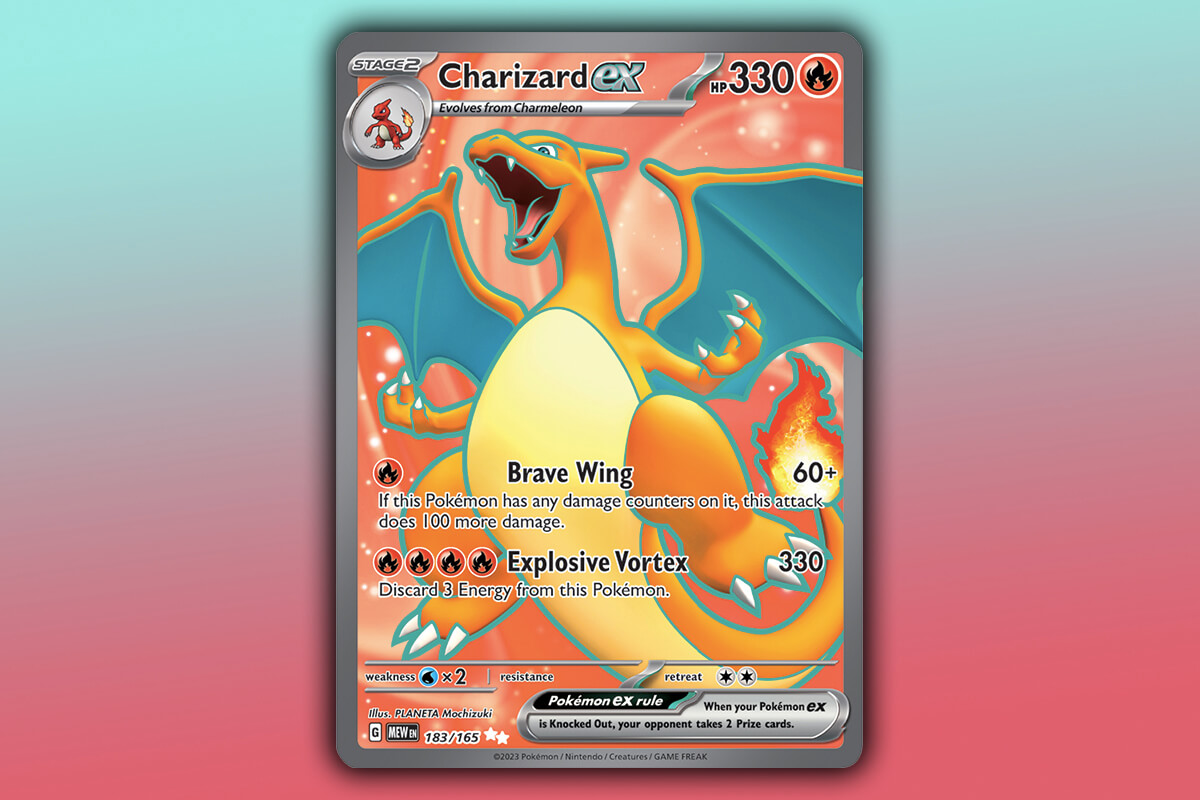 Most Valuable Pokemon 151 Cards - Charizard ex Ultra Rare
