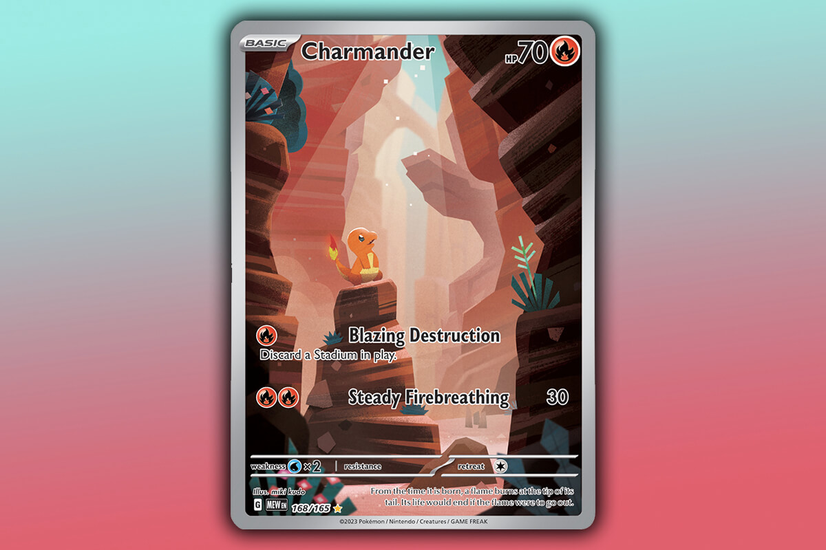 Most Valuable Pokemon 151 Cards - Charmander Special Illustration