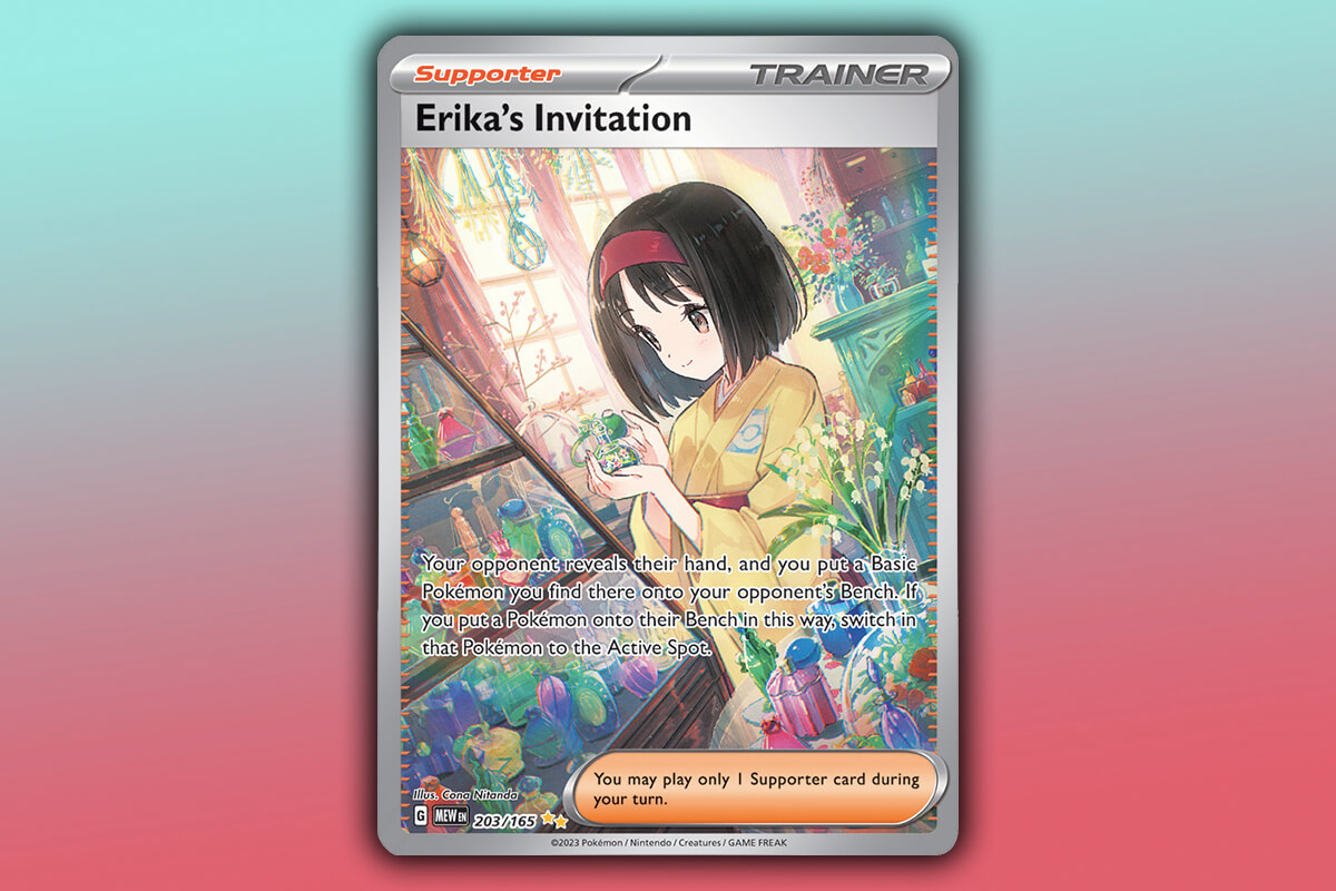 Most Valuable Pokemon 151 Cards - Erika's Invitation Special Illustration