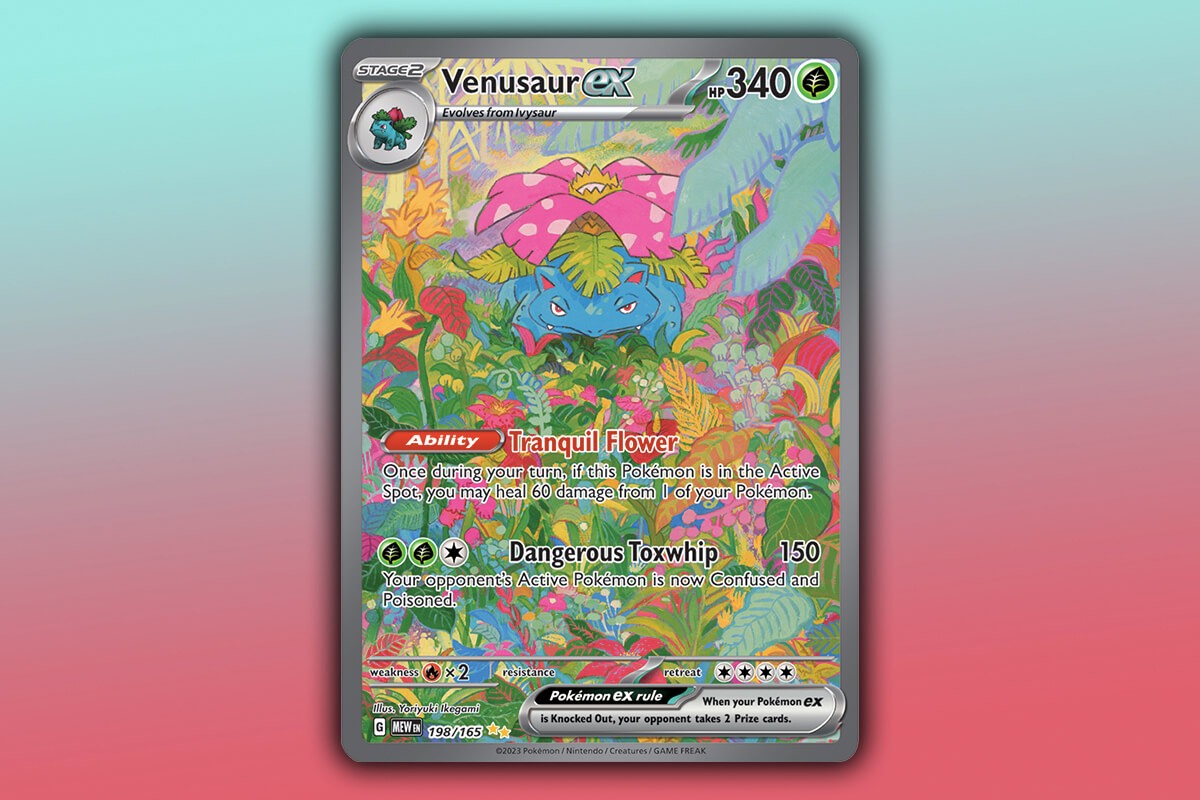 Most Valuable Pokemon 151 Cards - Venusaur ex