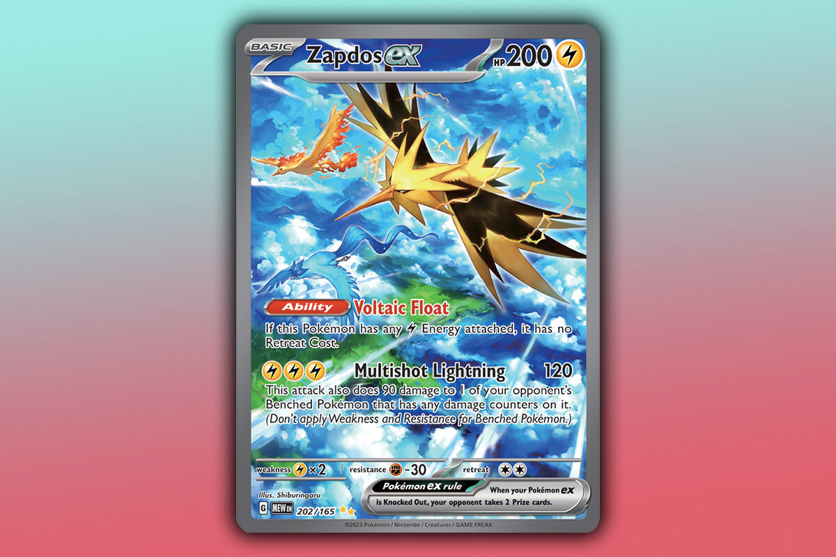 Most Valuable Pokemon 151 Cards - Zapdos ex