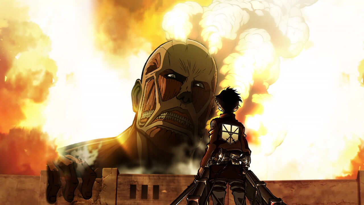 Best Anime on Crunchyroll - Attack on Titan